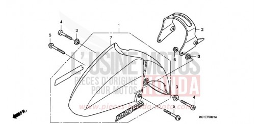 AILE AVANT (FJS600D7/FJS600A) FJS600A7 de 2007